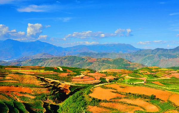 Dongchuan Red Soil Land: Rainbow Falling to Earth and Epic of Agricultural Civilization-4