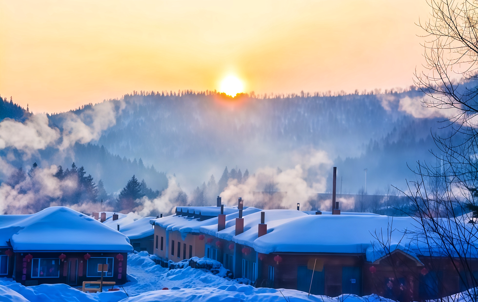 Xuexiang National Forest Park: A Winter Dreamscape—From a Sea of ​​Forests and Snowfields to a Fairytale World