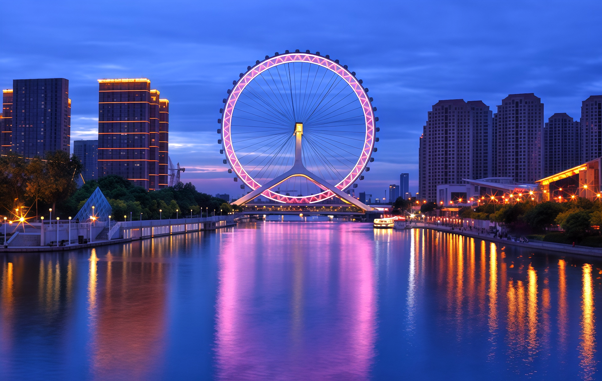 The Tianjin Eye Ferris Wheel: The 