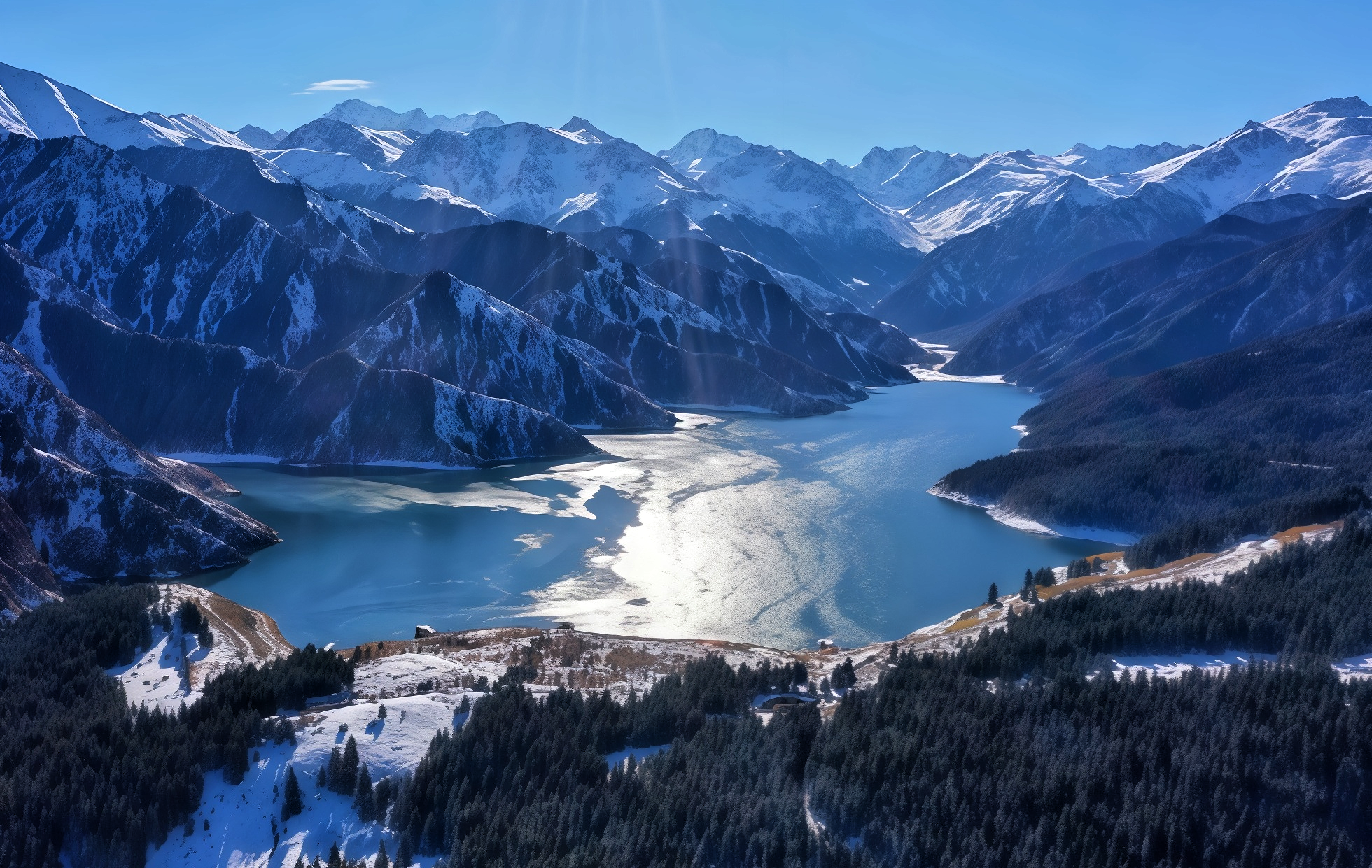 Heavenly Lake of Tianshan: The Immortal Realm of the Queen Mother of the West and the Vigil of Mount Bogda-2
