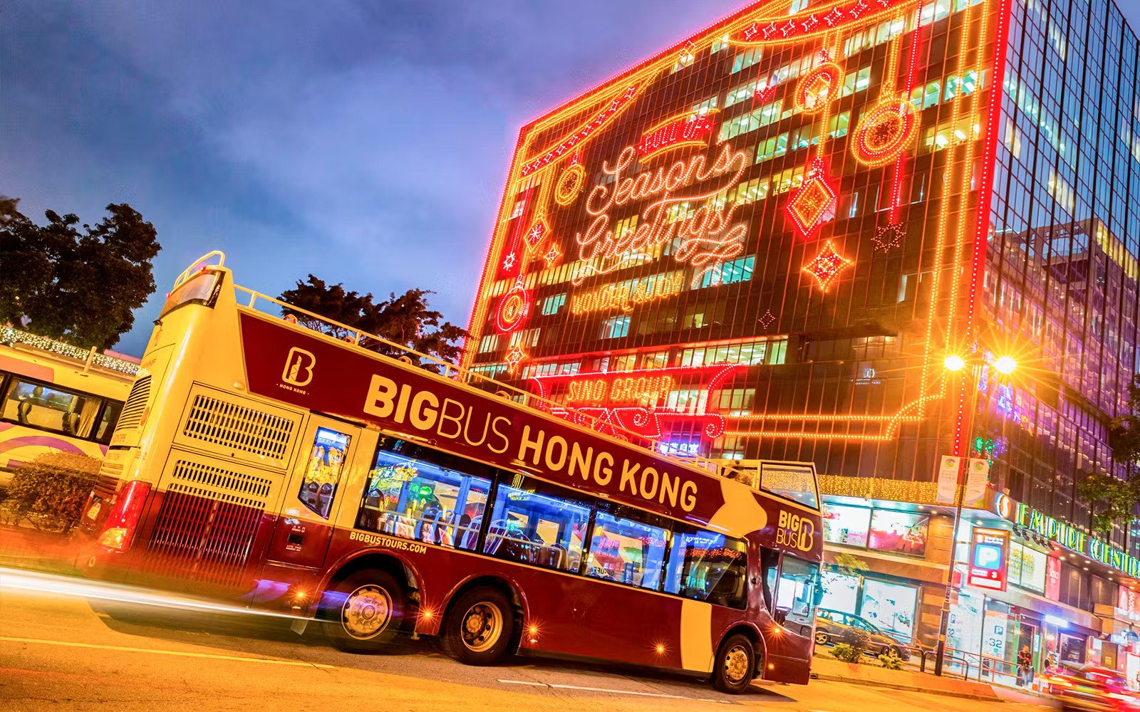 Gran autobús: Hong Kong Kowloon Night Tour