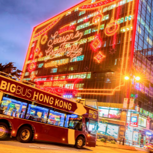 Big Bus: Hong Kong Kowloon Nachttour