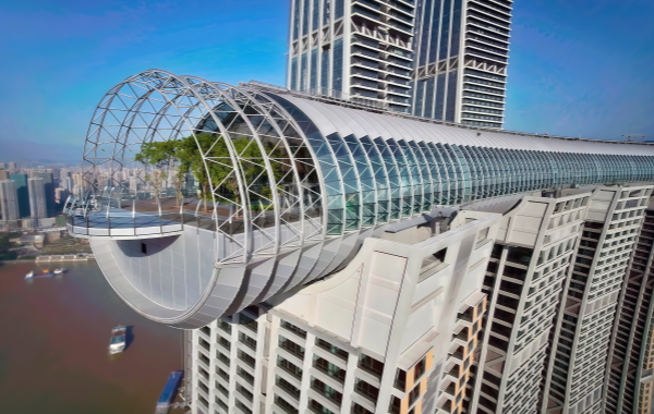 Raffles City Cloud Swing:A Magical Heart-Pounding Journey 250 Meters Above the Ground-2