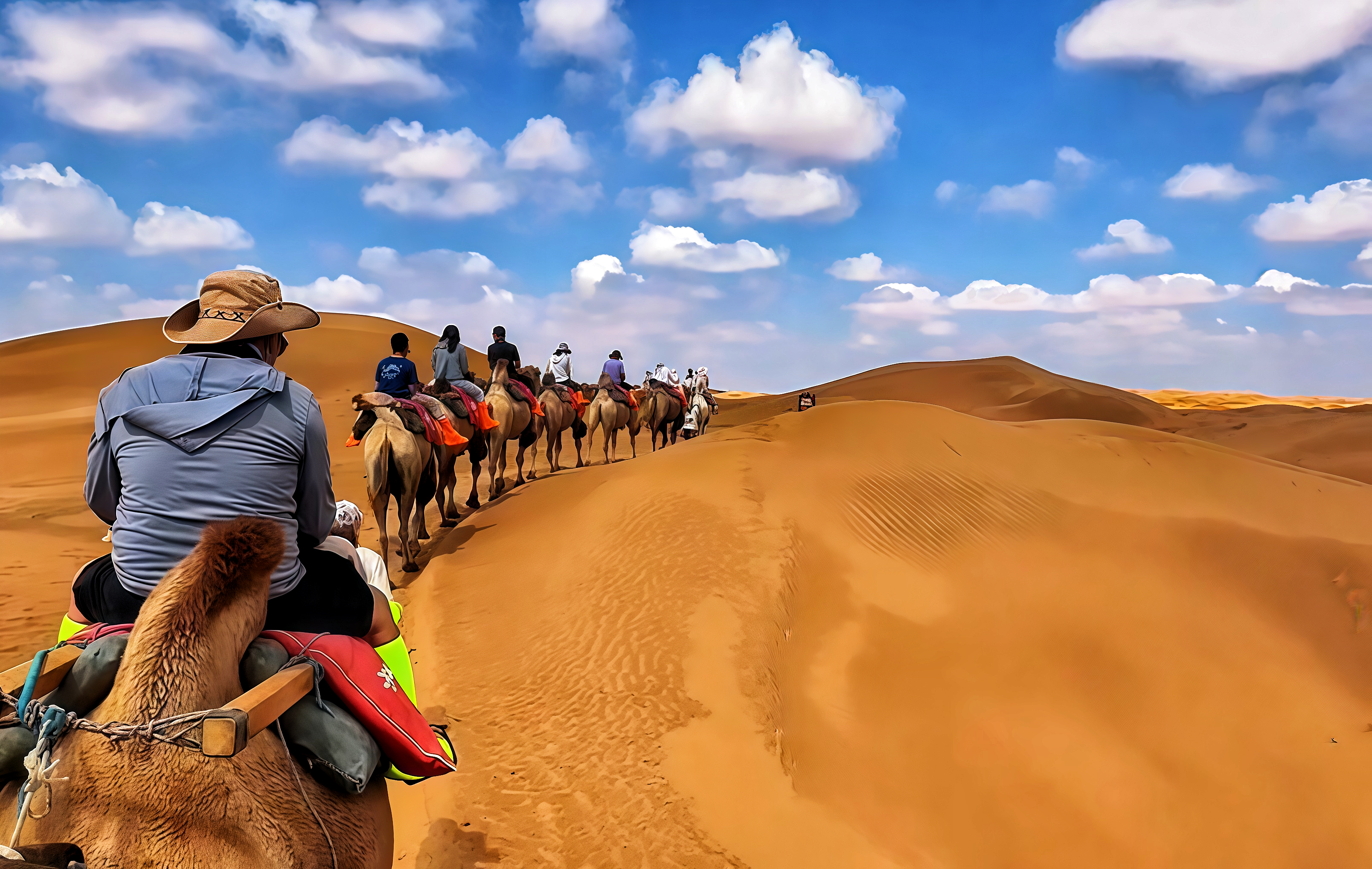 Shapotou: A Journey into the Enchanting Symbiosis of Desert and the Yellow River