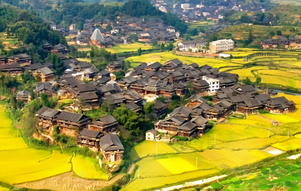 Chengyang Eight Villages:세계의 다리와 타워에 숨은 천년동 마을