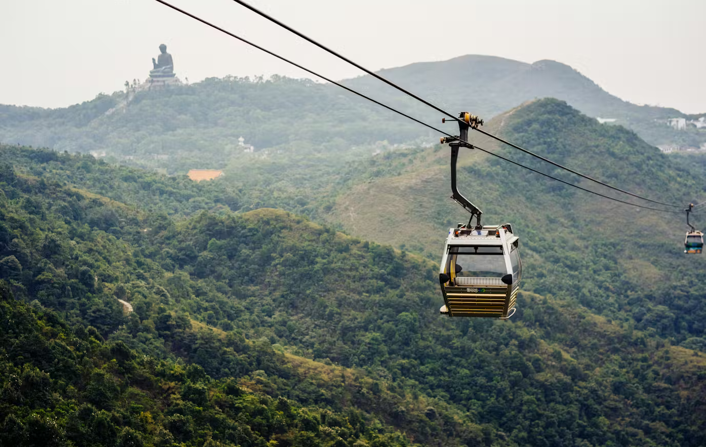 Ngong Ping Cable Car: Standard/Crystal Cabin
