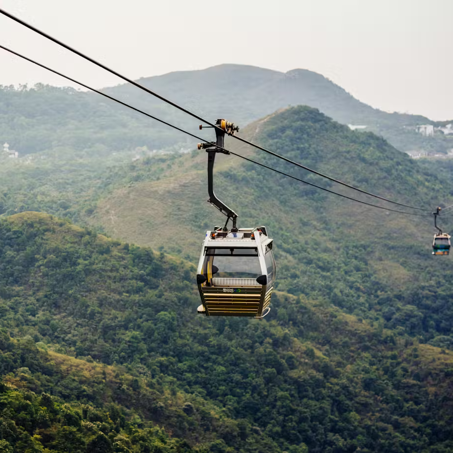 Ngong Ping Seilbahn: Standard/Crystal Kabine