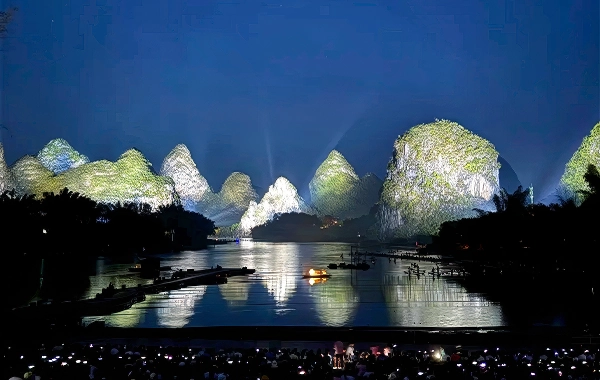 Impression Liu Sanjie: la prima performance del mondo in scena a Yangshuo, Guilin-2