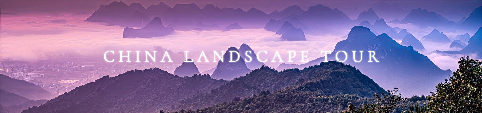 China Landschaft Tour
