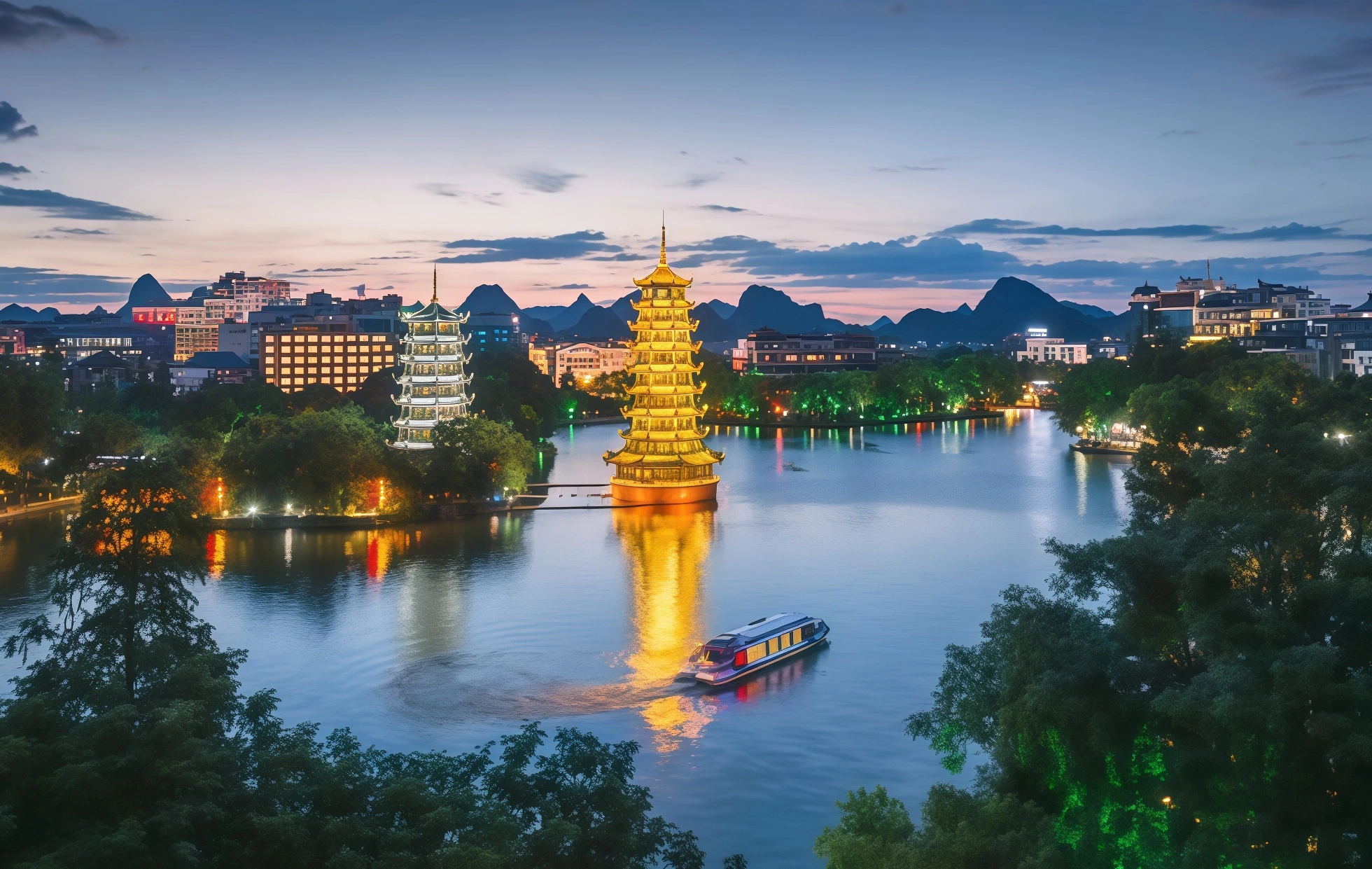Two Rivers and Four Lakes: A Journey Through the Living Waterways of Guilin, the Oriental Venice
