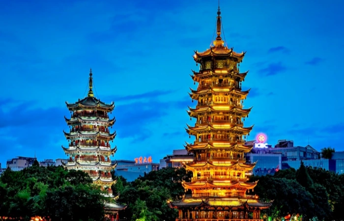 Sun and Moon Pagodas.webp