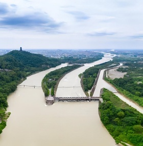 The Dujiangyan water conservancy project