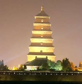 Daci'en Temple and The Big Wild Goose Pagoda