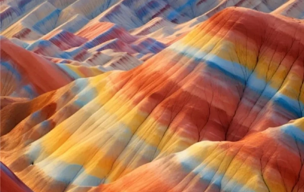 Zhangye Colorful Danxia