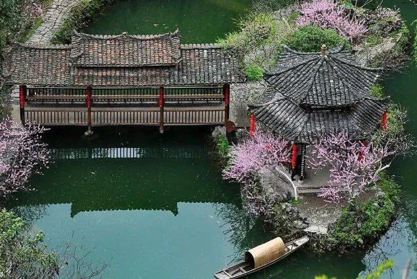 Taohuayuan (Peach Blossom Spring) Scenic Area: Explore China's Legendary Utopia in Changde