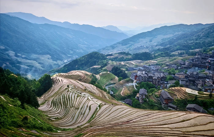 longji rice terraces best time to visit