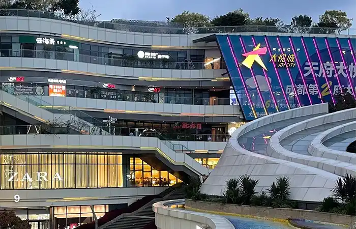 Top 10 Shopping centers in Chengdu