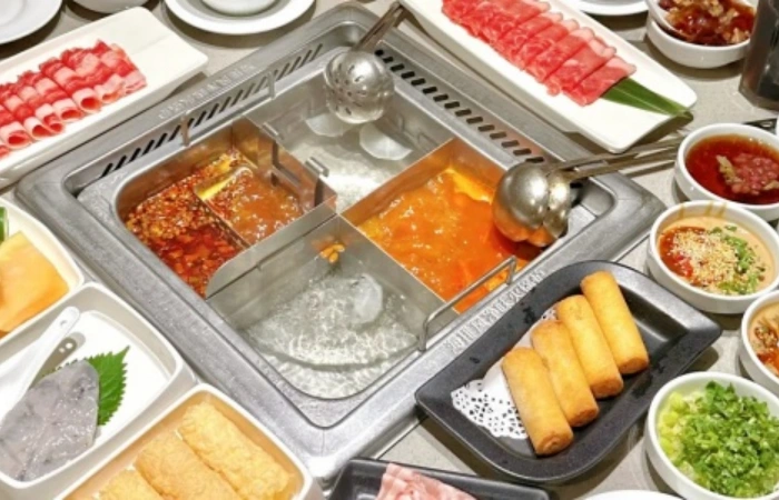 Hotpot at Haidilao 