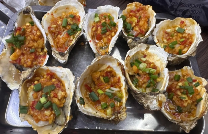 rilled Oysters